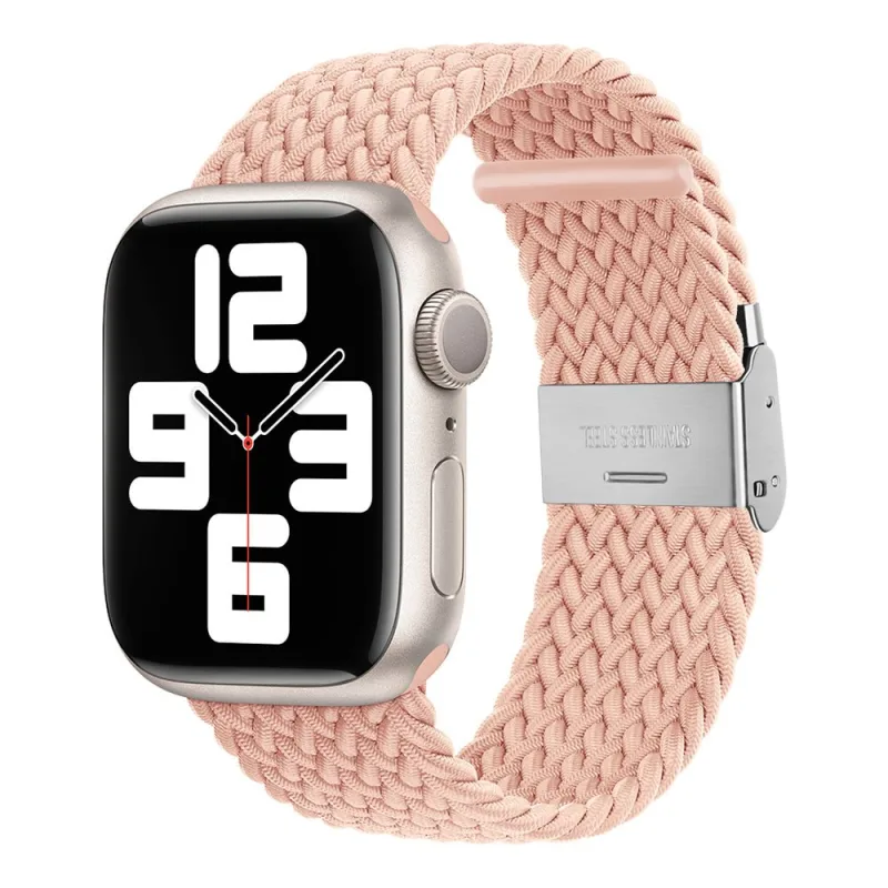 Devia remienok Deluxe Series Sport4 Nylon Braided Adjustable Band 44/45/46mm - Pink