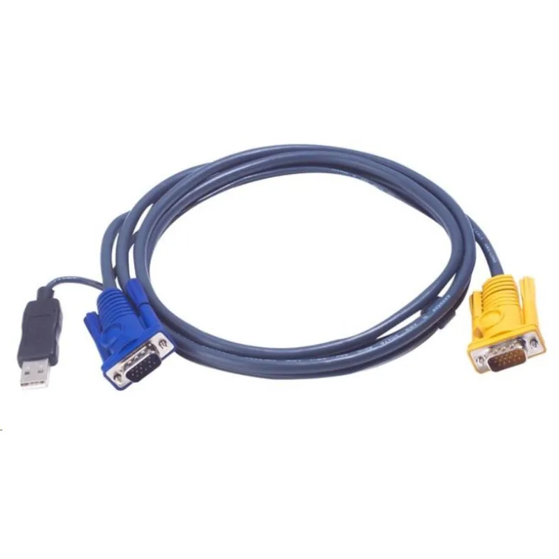 Kábel ATEN KVM k CS-12xx, USB, 3 m 2L-5203UP