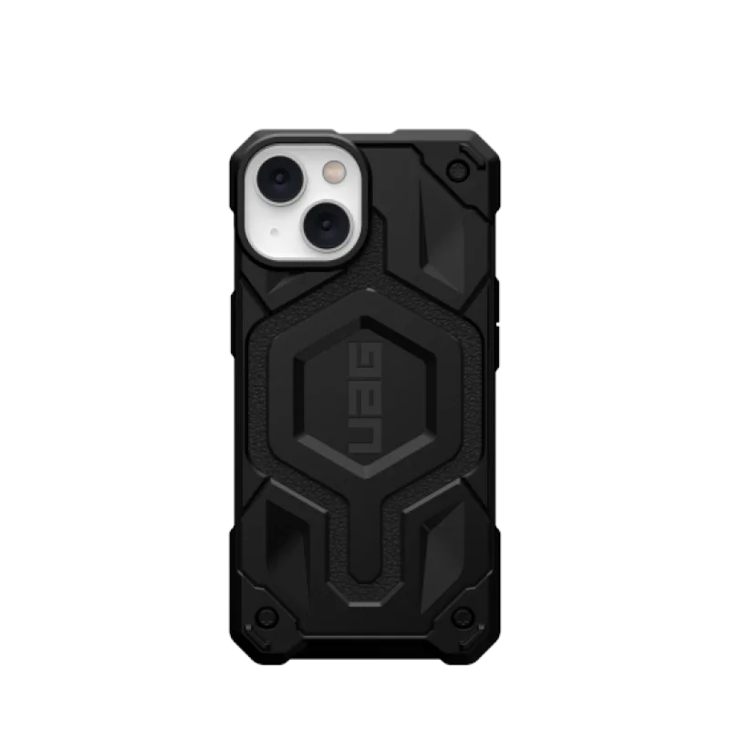 Puzdro UAG Monarch MagSafe pre iPhone 14 Plus - čierne