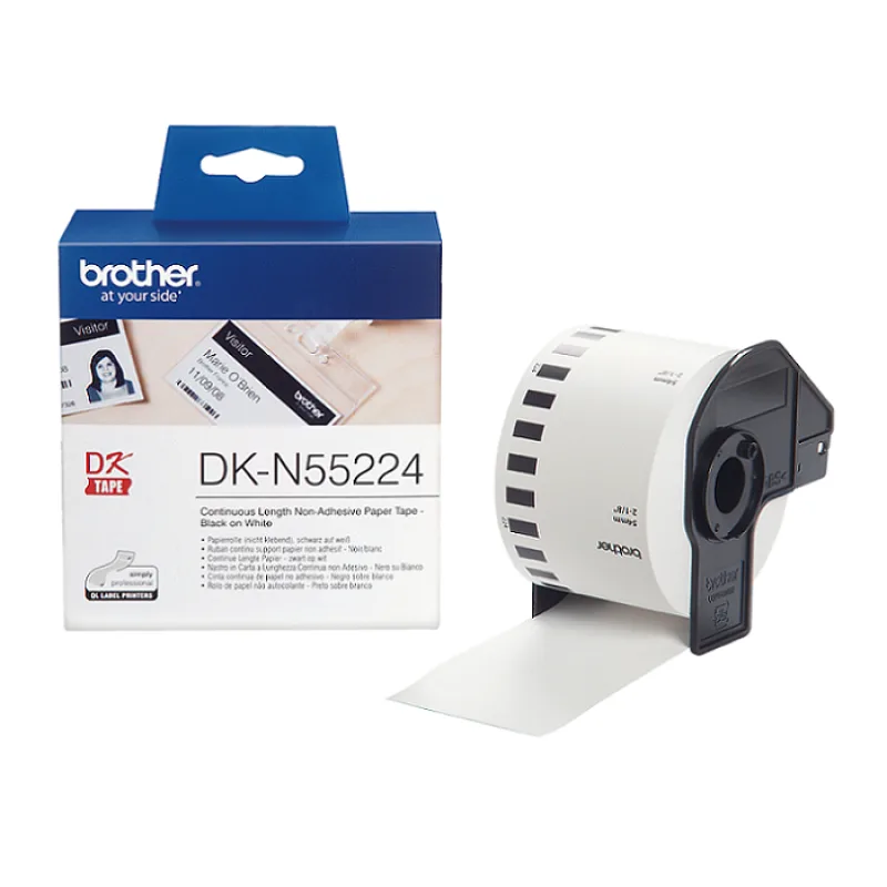 DK-N55224 (papierová rolka - nelepivá, 54mm) DKN55224