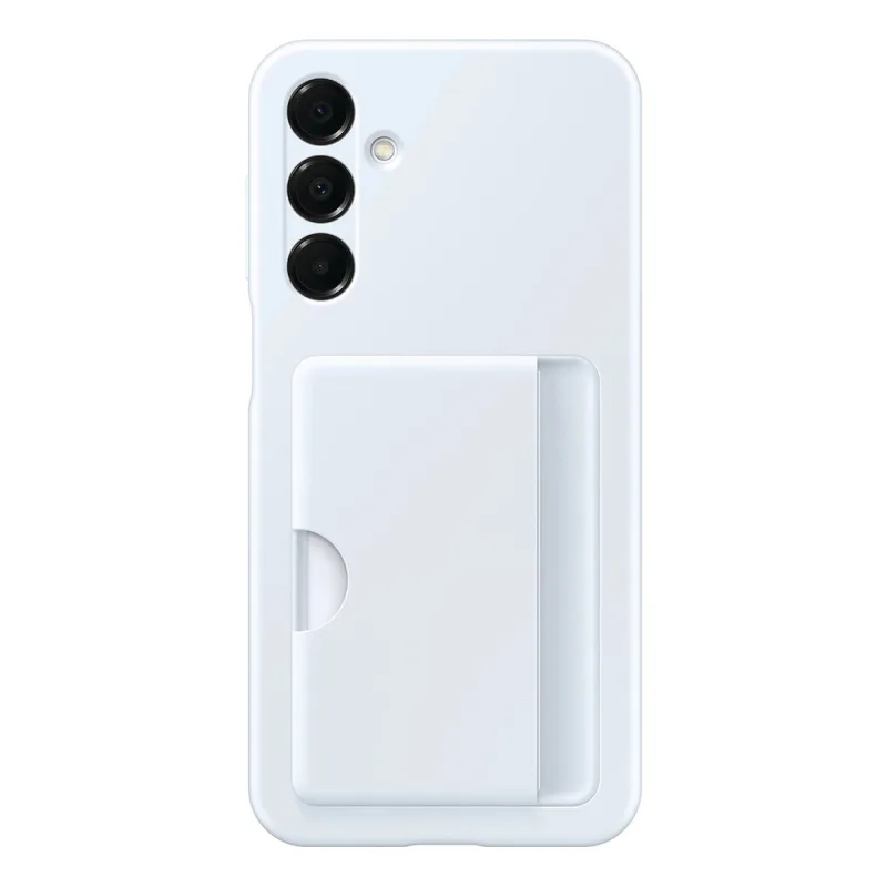 Puzdro Samsung Card Slot EF-OA166TLEGWW s vreckom na kartu pre Samsung Galaxy A16 - modré