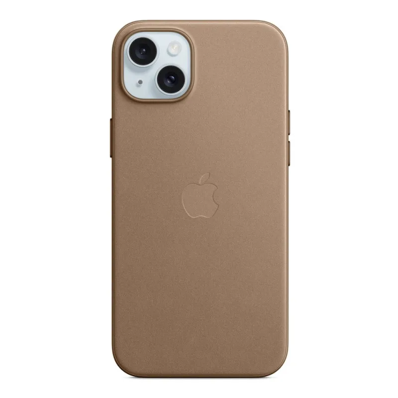 iPhone 15 Plus FineWoven Case with MagSafe - Taupe