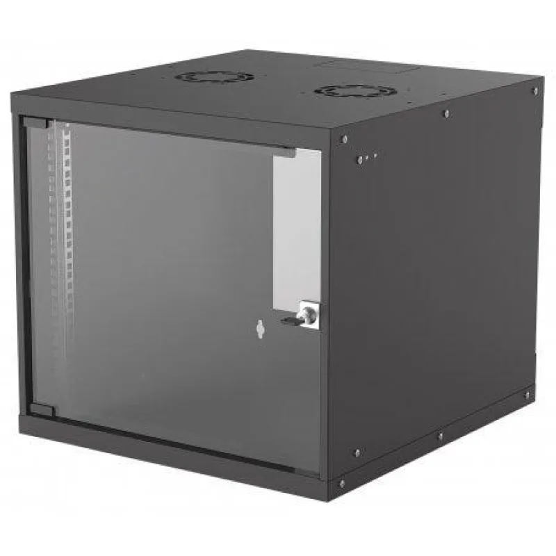 Intellinet 19" rack BASIC 9U/ 560 mm, čierny, rozložený flatpack 714808