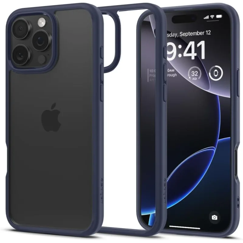 Kryt Spigen Ultra Hybrid iPhone 16 Pro – modrý