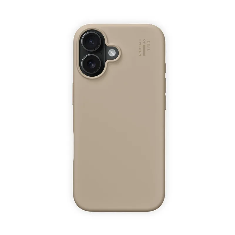 iDeal Silicone Case MagSafe iPhone 17 Beige
