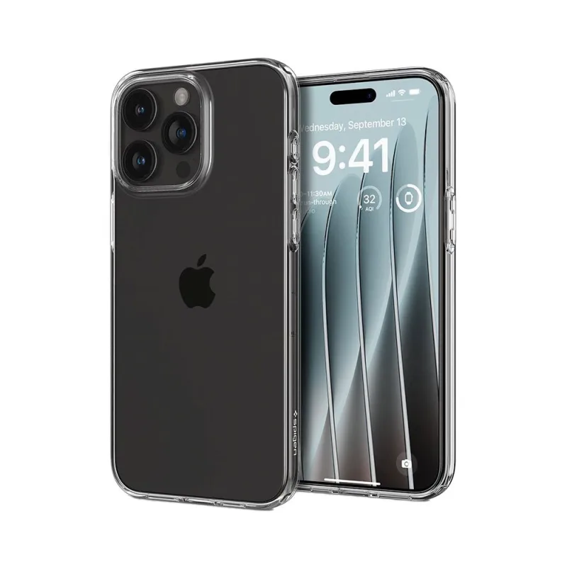 Spigen kryt Liquid Crystal pre iPhone 15 Pro Max - Crystal Clear