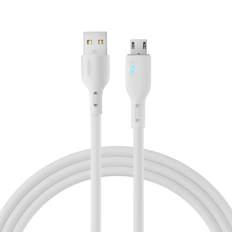 Kábel Joyroom Premium Series A13 USB-A / micro USB 2.4A 2m – biely