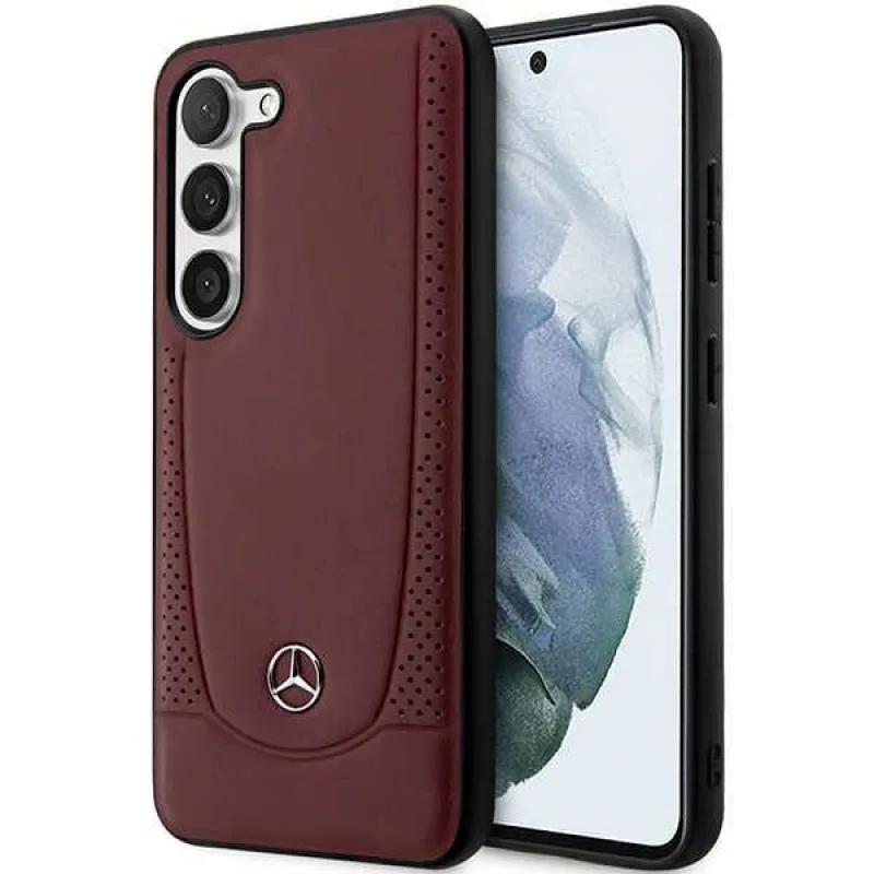 Mercedes MEHCS23SARMRE S23 S911 červený/červený pevný kufrík Leather Urban Bengale