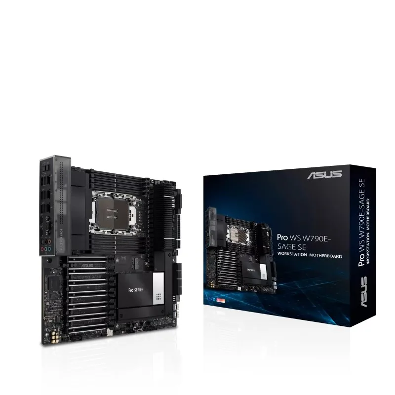 ASUS MB PRO WS W790E-SAGE SE, Intel W790, 8xDDR5, 1xVGA, EEB 90MB1C20…