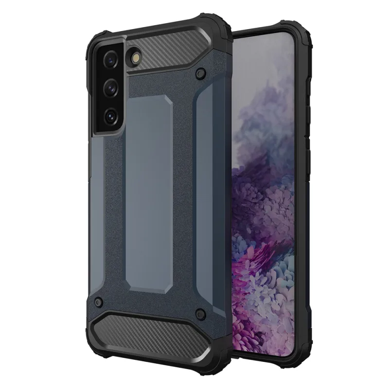 Kryt Hybrid Armor pre Samsung Galaxy S23+ pancierový hybridný kryt modrý
