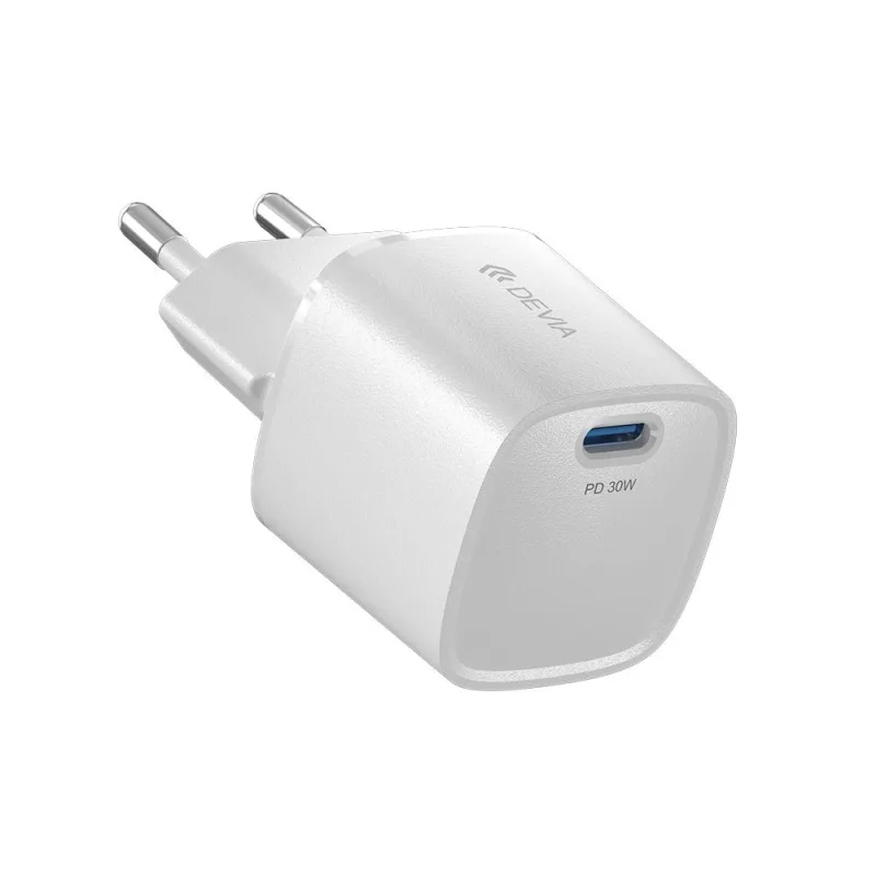 Devia sieťová nabíjačka Extreme Speed Mini PD Quick Charger 30W - White…