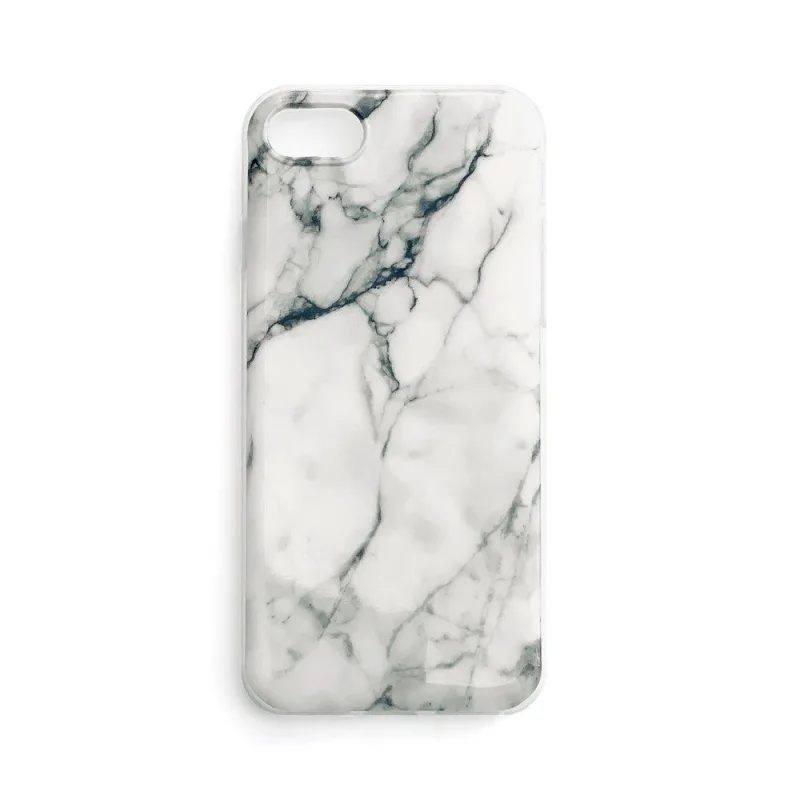 TPU obal Wozinsky Marble pre Samsung Galaxy A72 4G biely