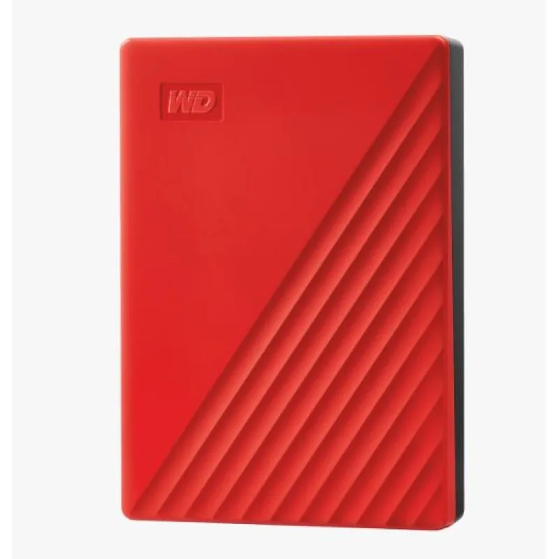 WD My Passport/ 4TB/ HDD/ Externý/ 2.5"/ Červená/ 3R WDBPKJ0040BRD-WESN