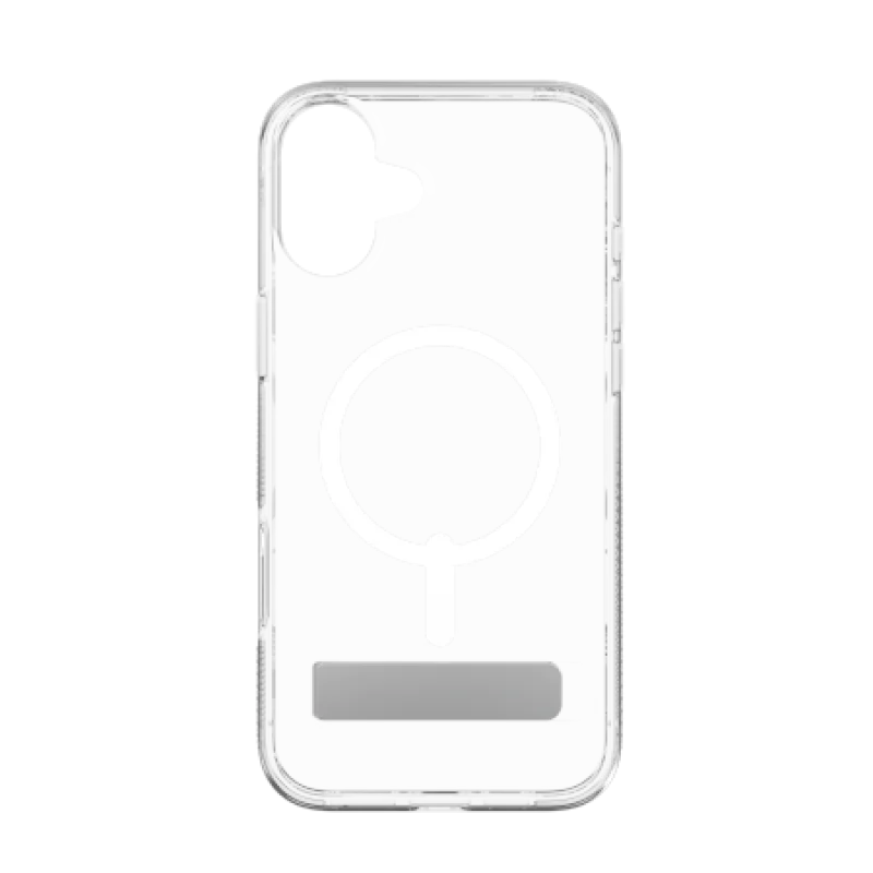 Puzdro ZAGG Crystal Palace Snap Kickstand MagSafe pre iPhone 16 Plus – priehľadné