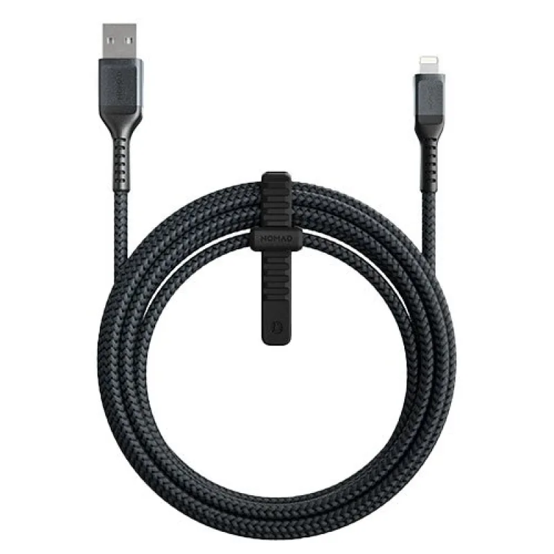 Nomad kábel Rugged USB-A to Lightning 3m - Black NM01A11B00
