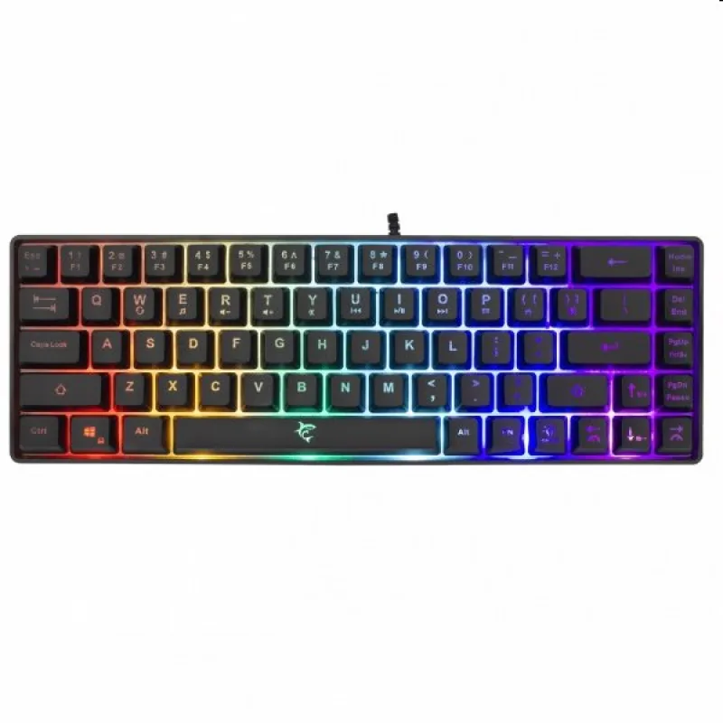 White Shark Gaming keyboard RONIN, US, black