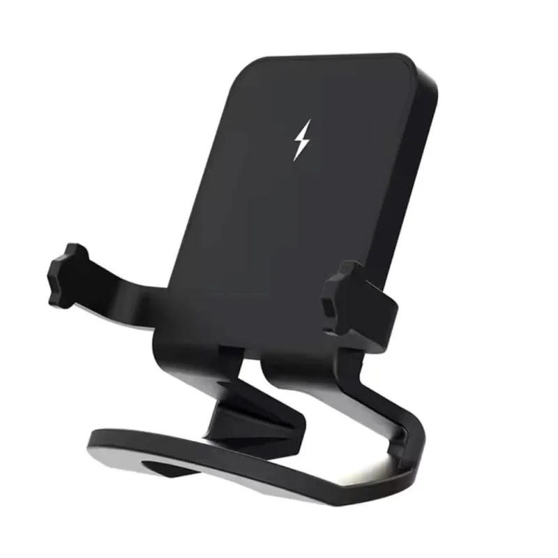 1stCOOL bezdrátová přenosná QI nabíječka 15W, panáček, USB-C, černá…