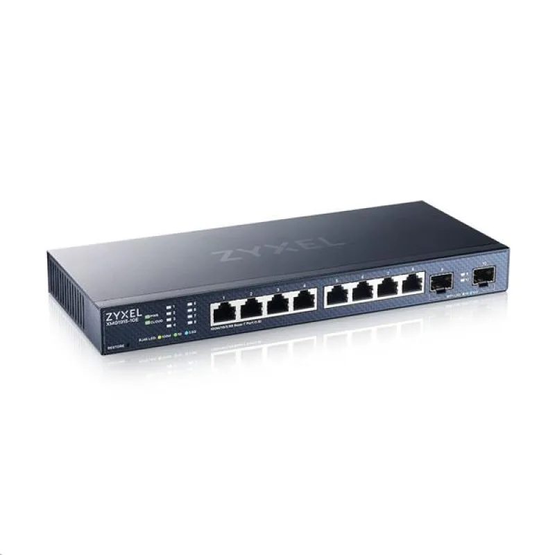 Zyxel XMG1915-10E, 8-port 2.5GbE, 2 SFP+ Smart Switch, hybird mode,…