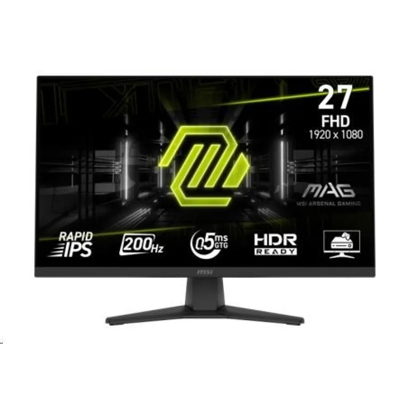 MSI LCD MAG 272F, 27", IPS, FHD, 200Hz, 0, 5ms, Black MAG 272F