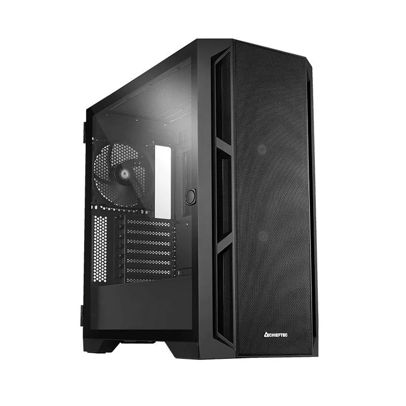 CHIEFTEC skříň APEX AIR, E-ATX, 1x USB-C 3.2, 2x USB 3.0, 3x 140mm…