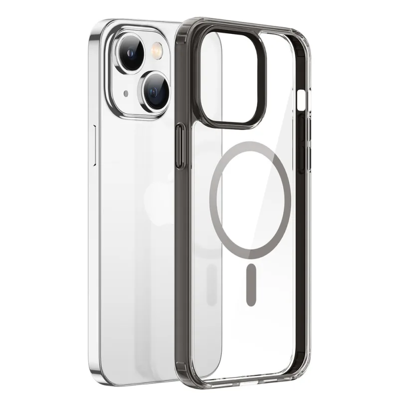 Puzdro Dux Ducis Clin2 pre iPhone 14 Plus magnetický kryt MagSafe šedý