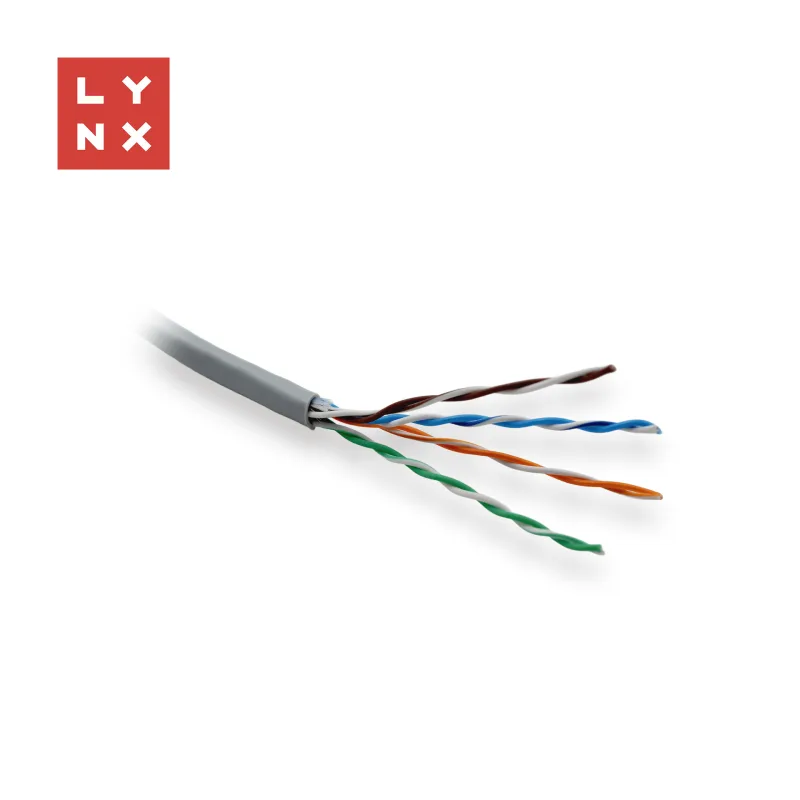 LYNX UTP kabel Cat5e, PVC (Eca), celoměděný, vnitřní , šedý, box…