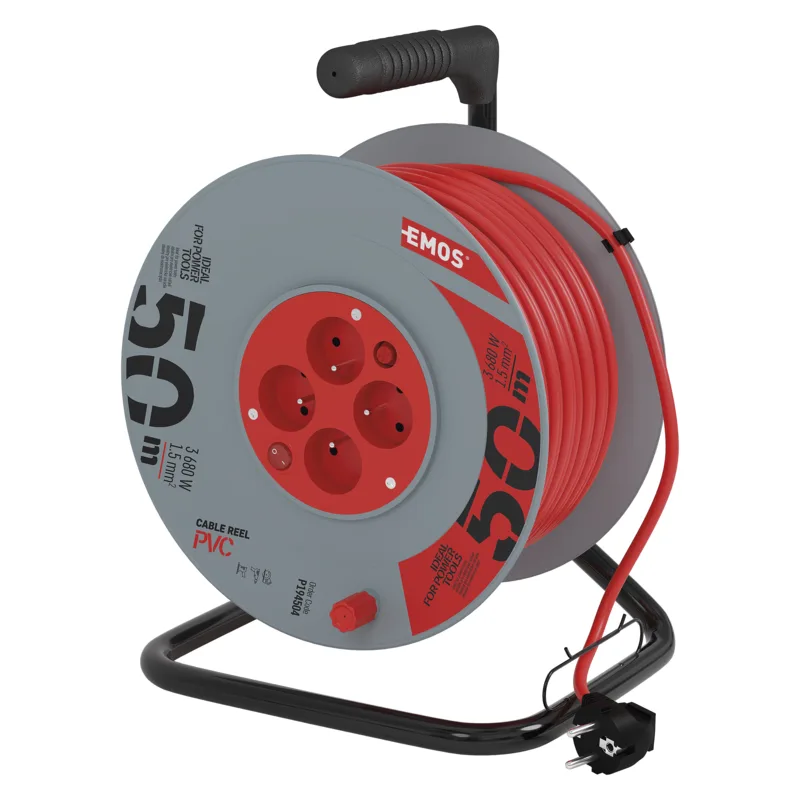 EMOS PVC kábel 50M, 4Z, 1, 5MM s vypínačom 1908045020