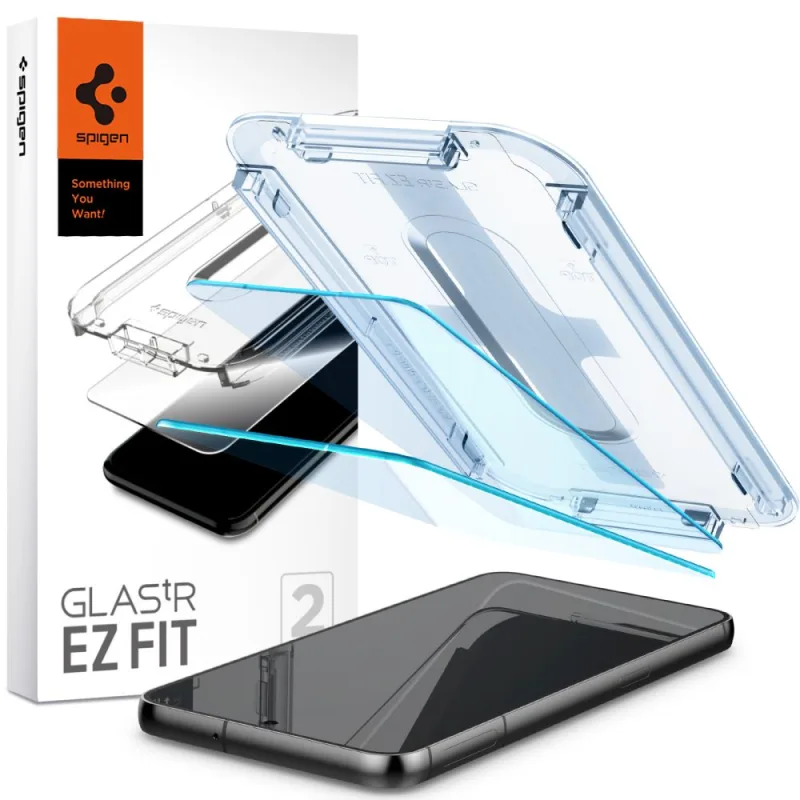 Tvrdené sklo Spigen Glas.tR EZ Fit pre Samsung Galaxy S23+ - 2 ks.