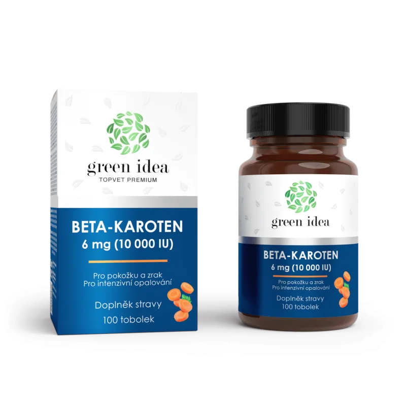 Green idea Beta-karotén – 100 kapsúl –