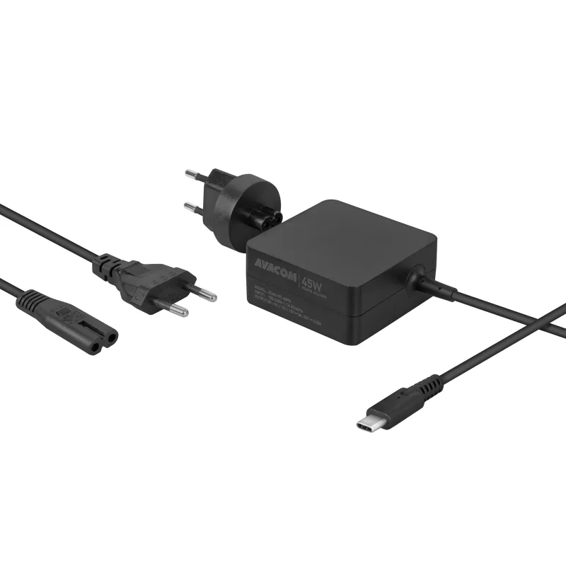 AVACOM nabíjací adaptér USB Type-C 45W Power Delivery ADAC-FC-45PD