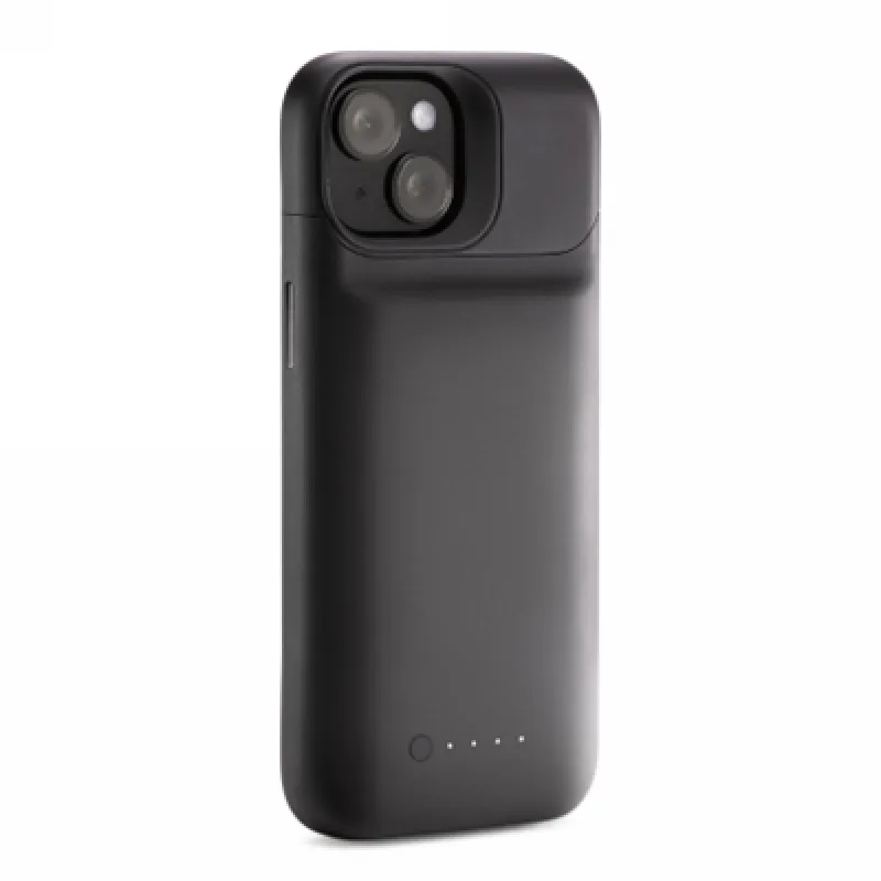 Puzdro Mophie Juice Pack pre iPhone 15 so vstavanou 2400 mAh power bankou - čierne