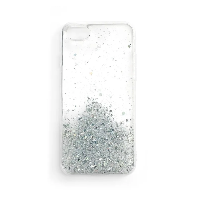 Wozinsky Star Glitter Shining Cover pre Samsung Galaxy A22 4G transparentný