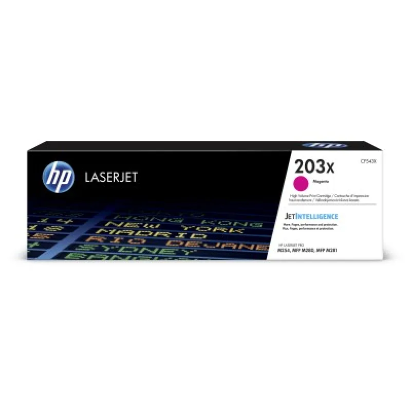 HP 203X High Yield Magnet Orig.LJ Cartridge, CF543X CF543X