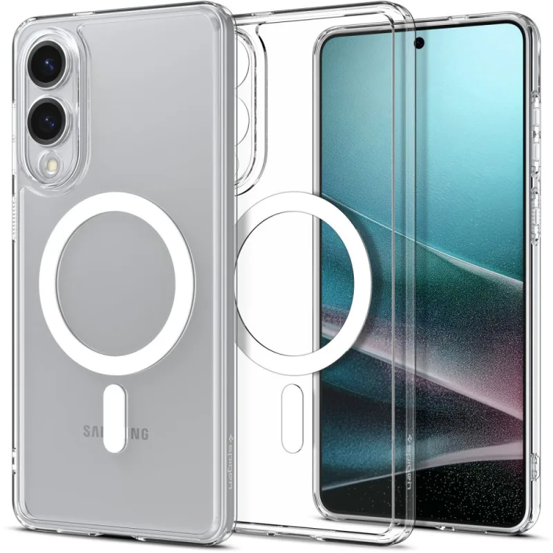 Puzdro Spigen Ultra Hybrid Mag Case s MagSafe pre Samsung Galaxy S25 Edge – priehľadné