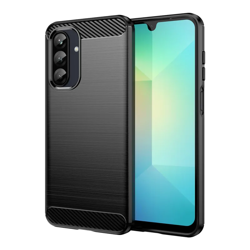 Uhlíkové puzdro pre Samsung Galaxy A26 - čierne