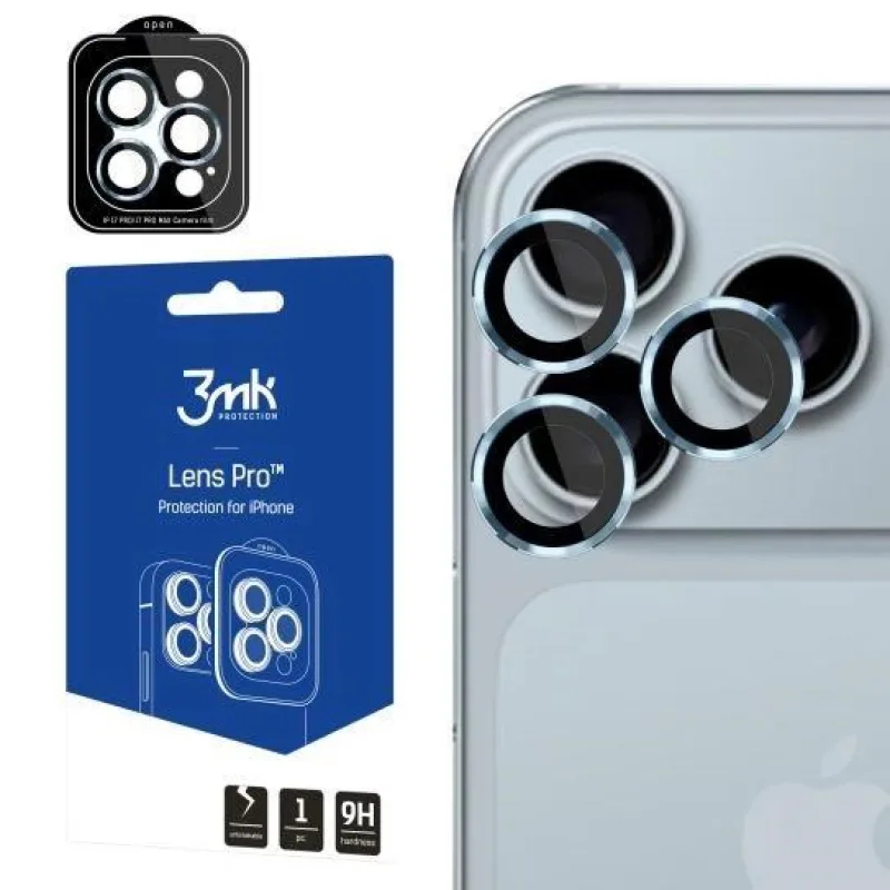 3mk Lens Protection Pro pro Apple iPhone 17 Pro / 17 Pro Max Ocean Blue…