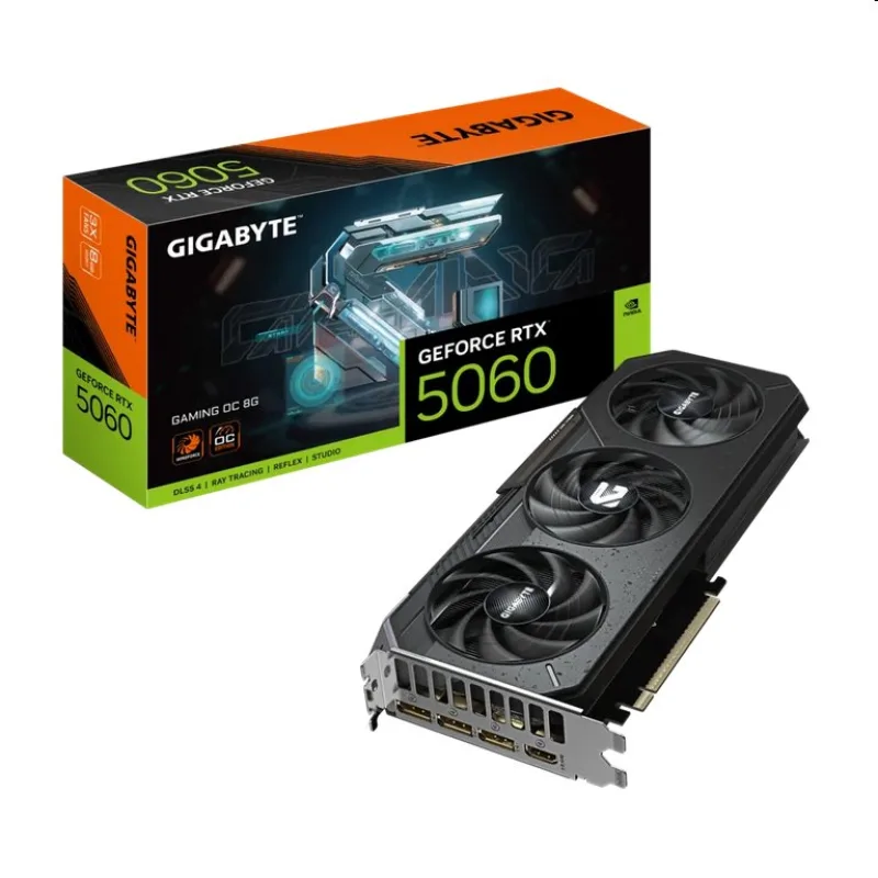 GIGABYTE GeForce RTX 5060/ Gaming/ OC/ 8GB/ GDDR7 GV-N5060GAMING OC-8GD