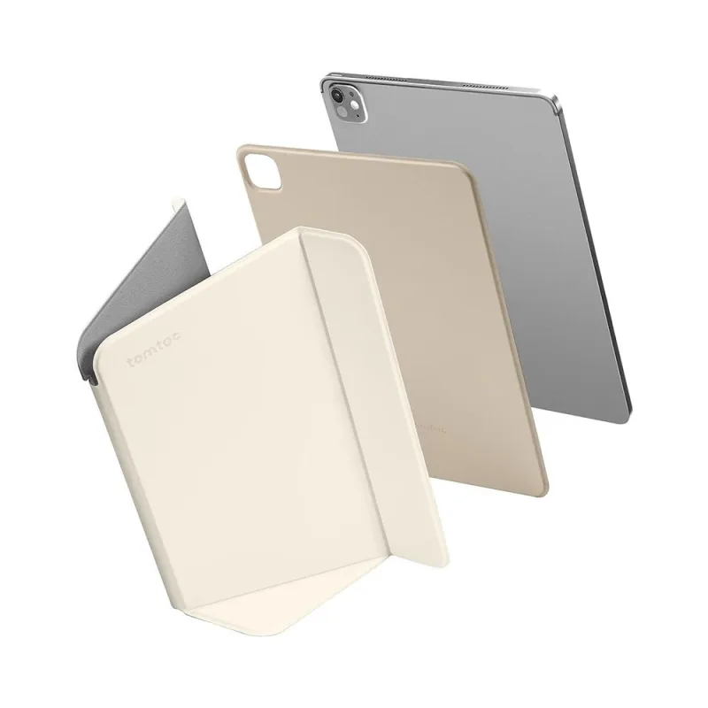 Tomtoc puzdro Detachable Folio Case pre iPad Pro 11" M4/M5 - Ivory