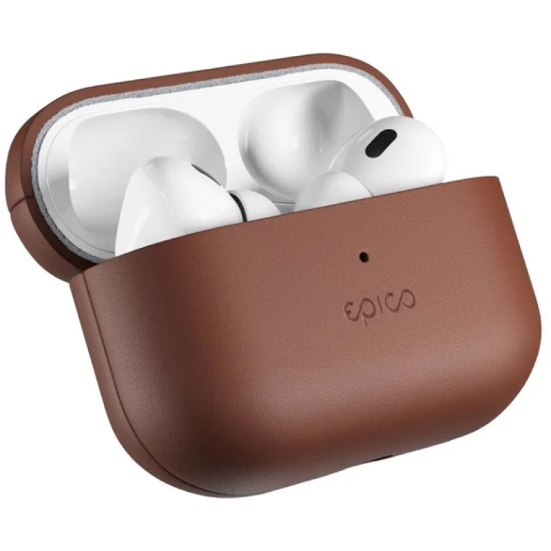 Epico kožené púzdro AirPods Pro 3 - hnedá 94411131700001