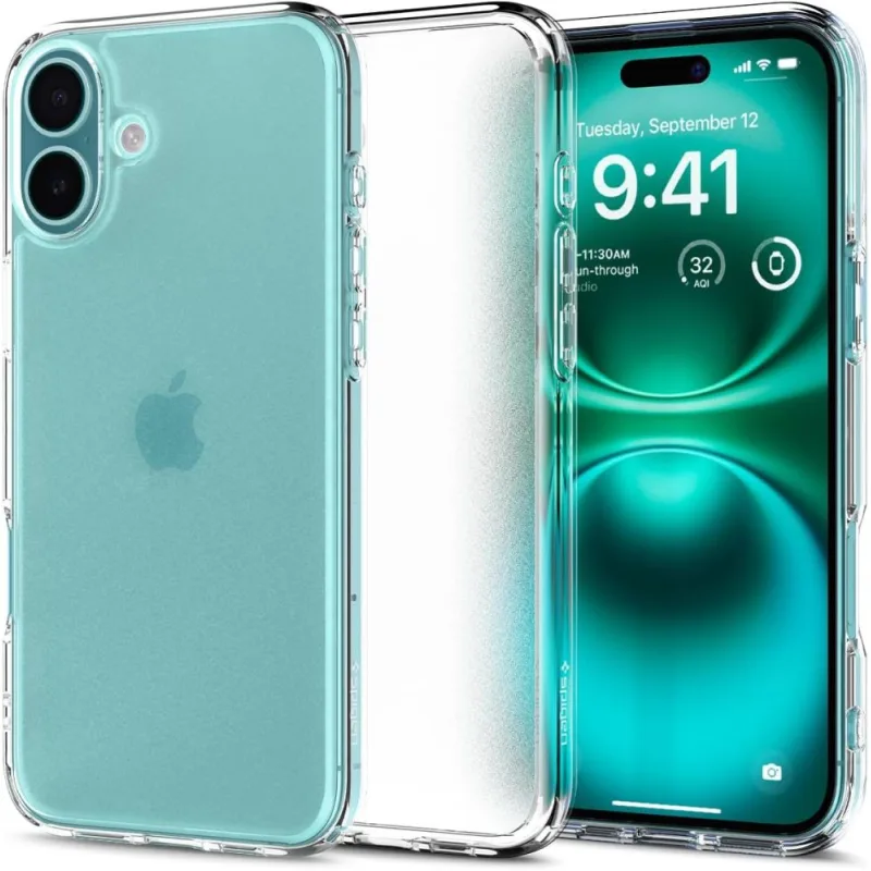 Spigen Ultra Hybrid pre iPhone 16 – číry