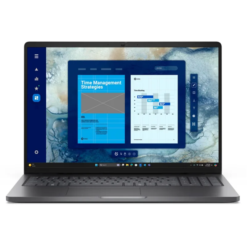 Dell Pro 16 PC16250 C5-120U 16GB 512GB SSD 16" FHD+ IR Cam & Mic FgrPr 3 Cell 65W WLAN Backlit Kb W11Pro 3Y ProSpt