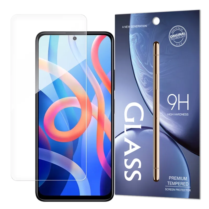 Tvrdené sklo 9H ochranná fólia na displej Xiaomi Redmi Note 11 (ČÍNA) (balenie - obálka)
