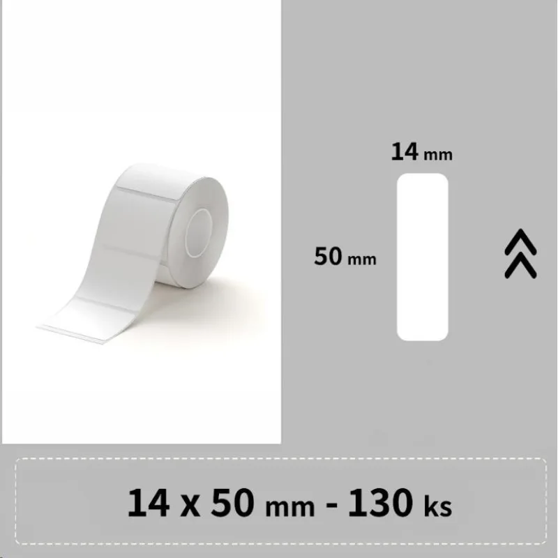 Niimbot štítky RP 15x50mm 125ks Bílé pro D11, D11-M, D110, D110-H…