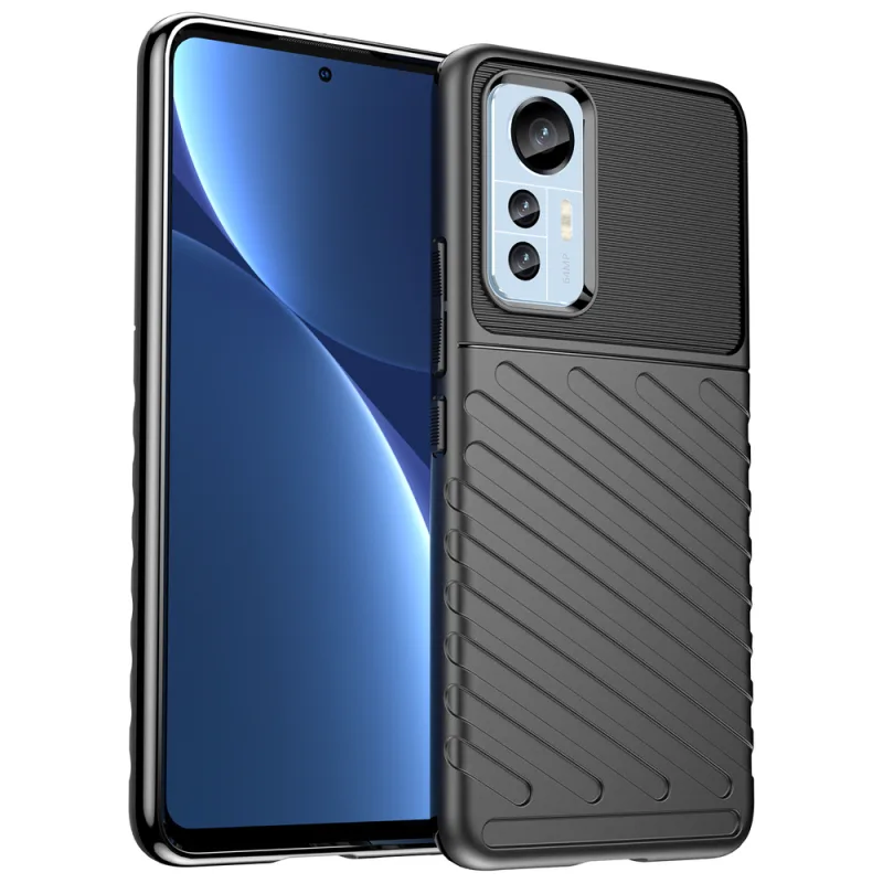 Silikónové pancierové puzdro Thunder Case pre Xiaomi 12 Lite čierne