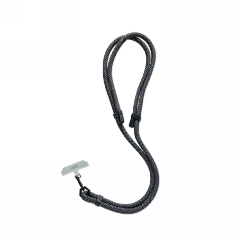 Šnúrka na civilný telefón UAG Crossbody Lanyard - šedá a čierna