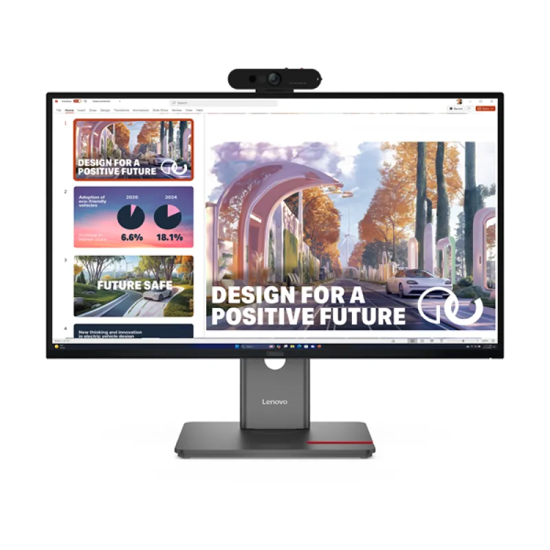 Lenovo ThinkVision/ P27qd-40/ 27"/ IPS/ QHD/ 120Hz/ 4ms/ Čierna/ 3R…