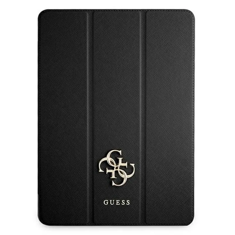 Puzdro Guess Saffiano Collection pre iPad 12,9" 2021 Book Cover - čierne
