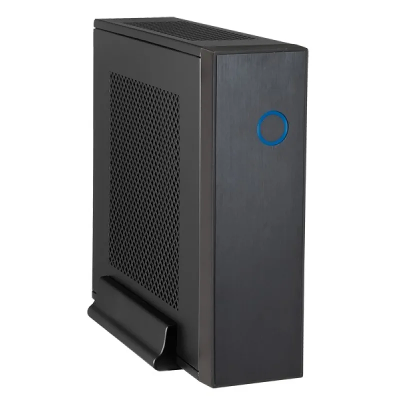 Skriňa CHIEFTEC Compact Series/ mini ITX, IX-03B-OP, čierna, Alu, bez…