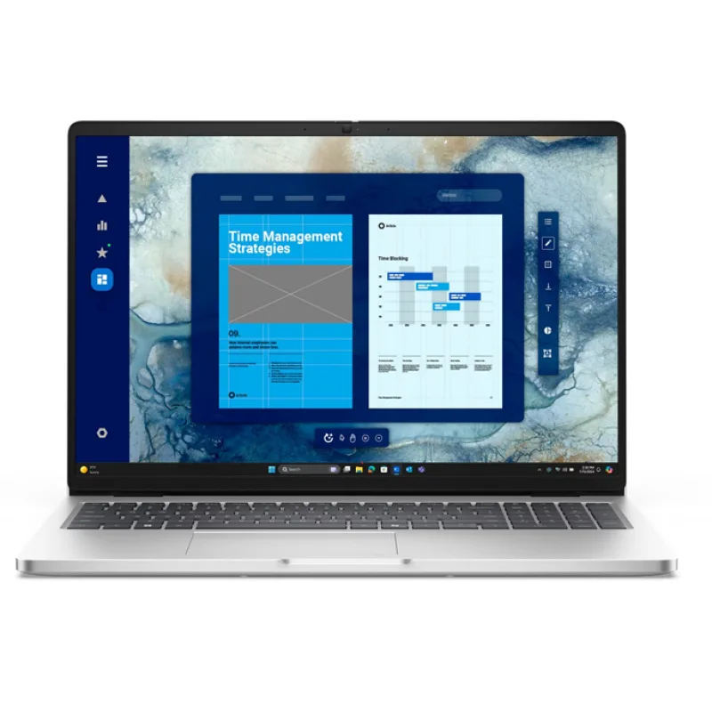 Dell Pro 16 PC16250 U5-235U 16GB 512GB SSD 16" FHD+ IR Cam & Mic FgrPr 3 Cell 65W WLAN Backlit Kb W11Pro 3Y ProSpt