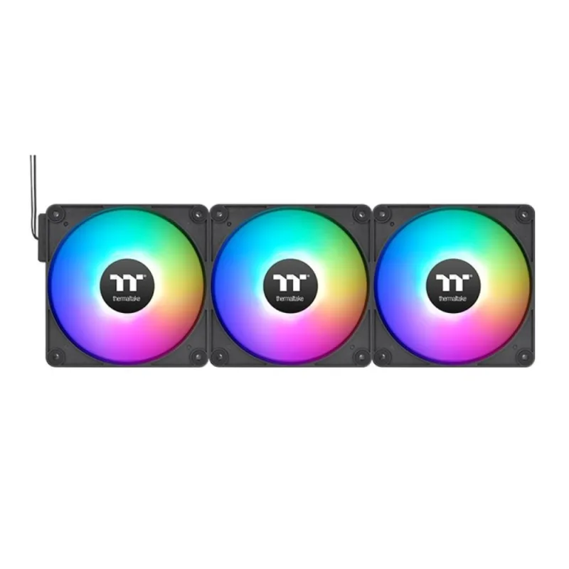 THERMALTAKE Ventilátor CT120 EX ARGB 3-Pack, 3x120mm, černá CL-F181…